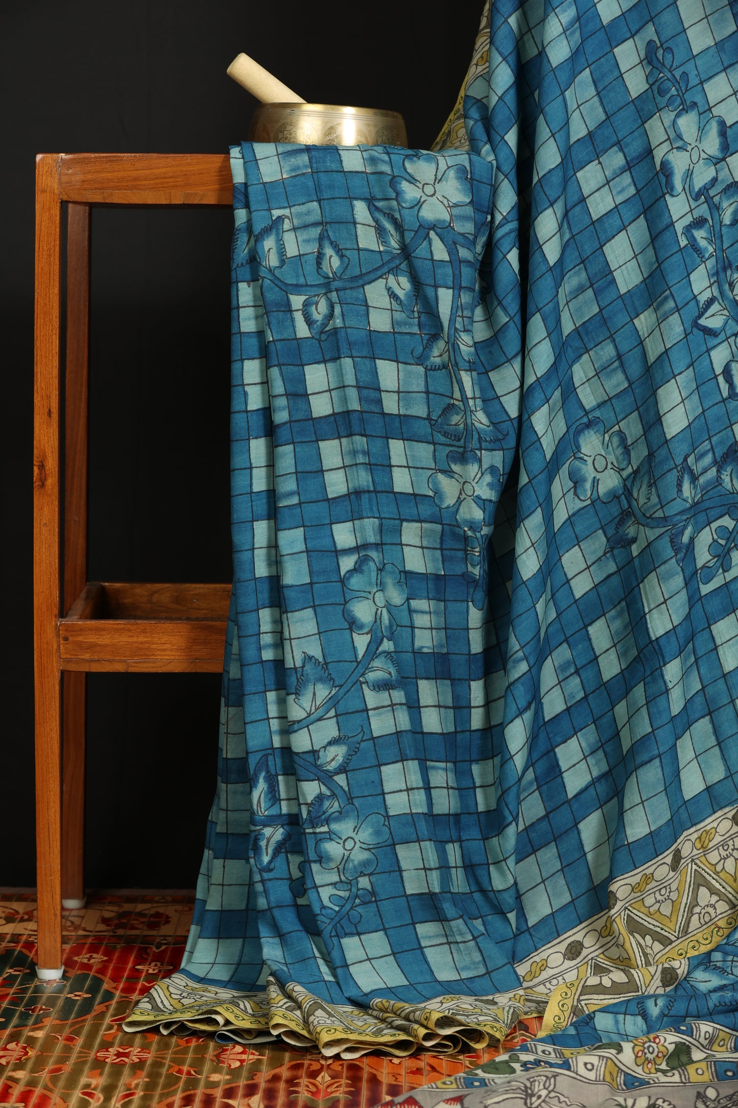 Silkcotton Penkalamkari sarees