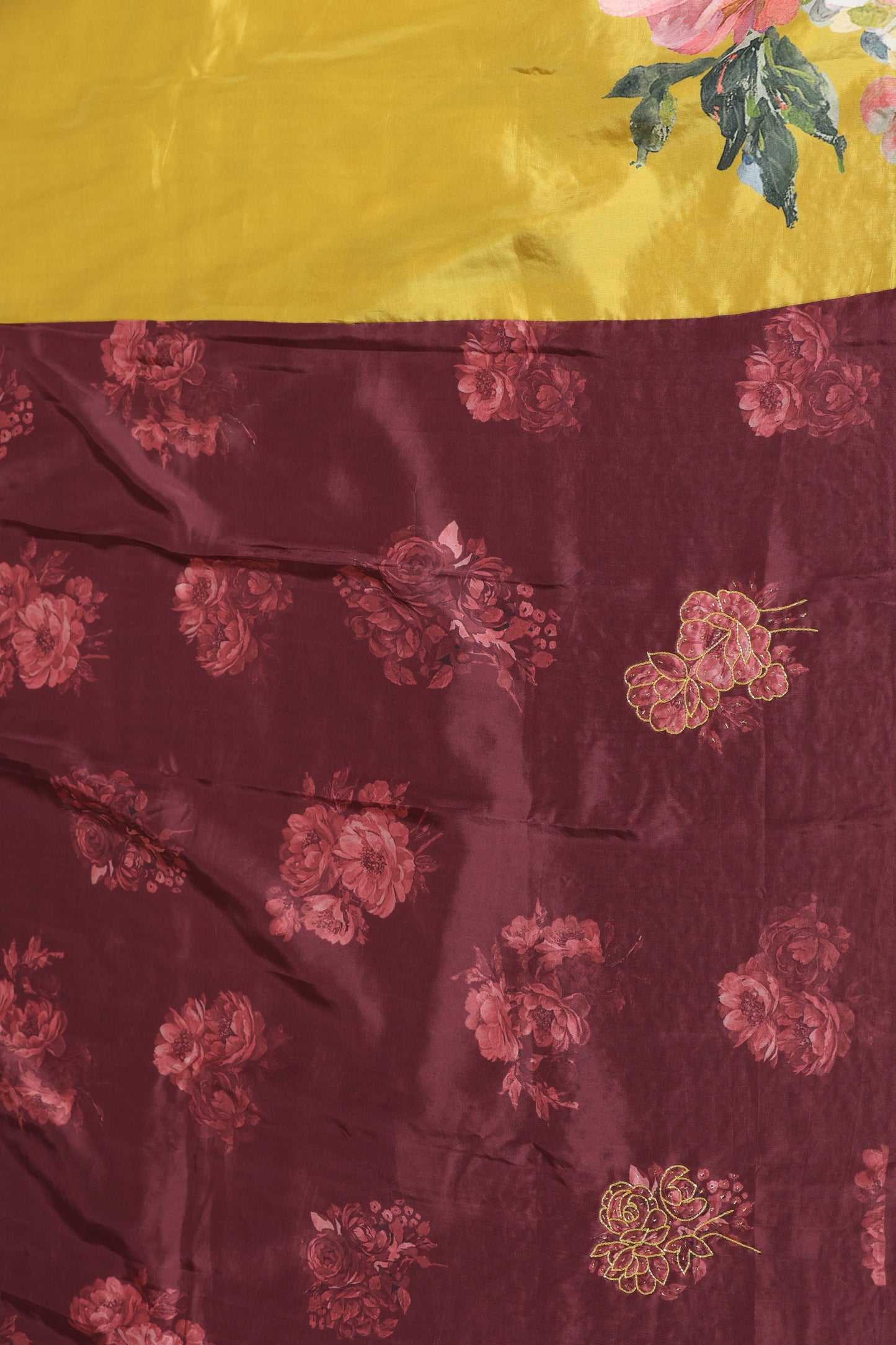 Pure 100gsm satin crepe sarees