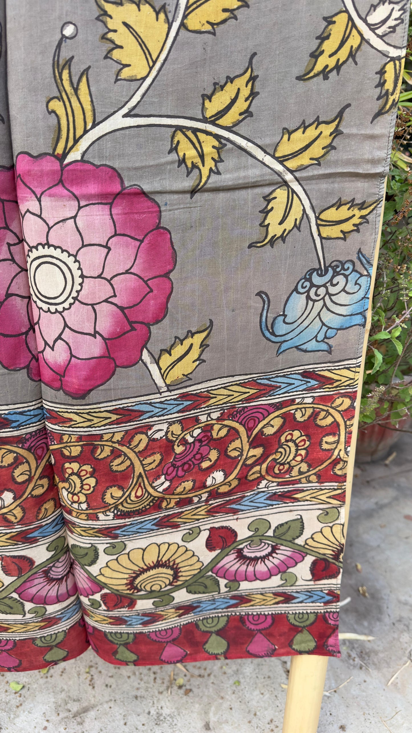 Penkalamkari Silkcotton Stoles