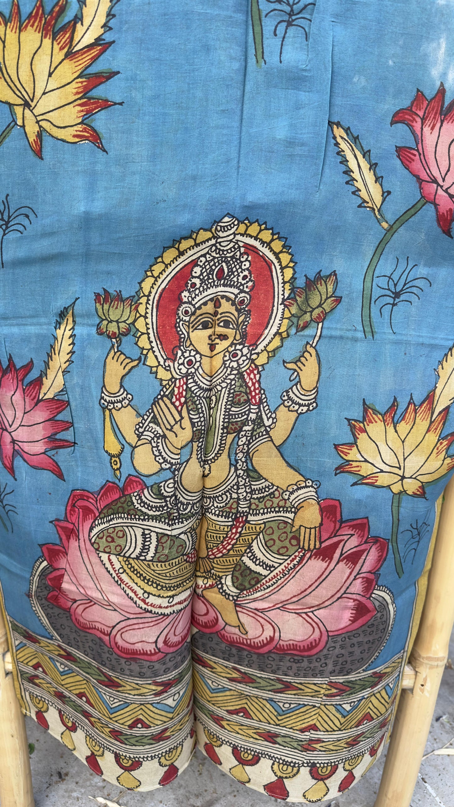 Penkalamkari Silkcotton Stoles