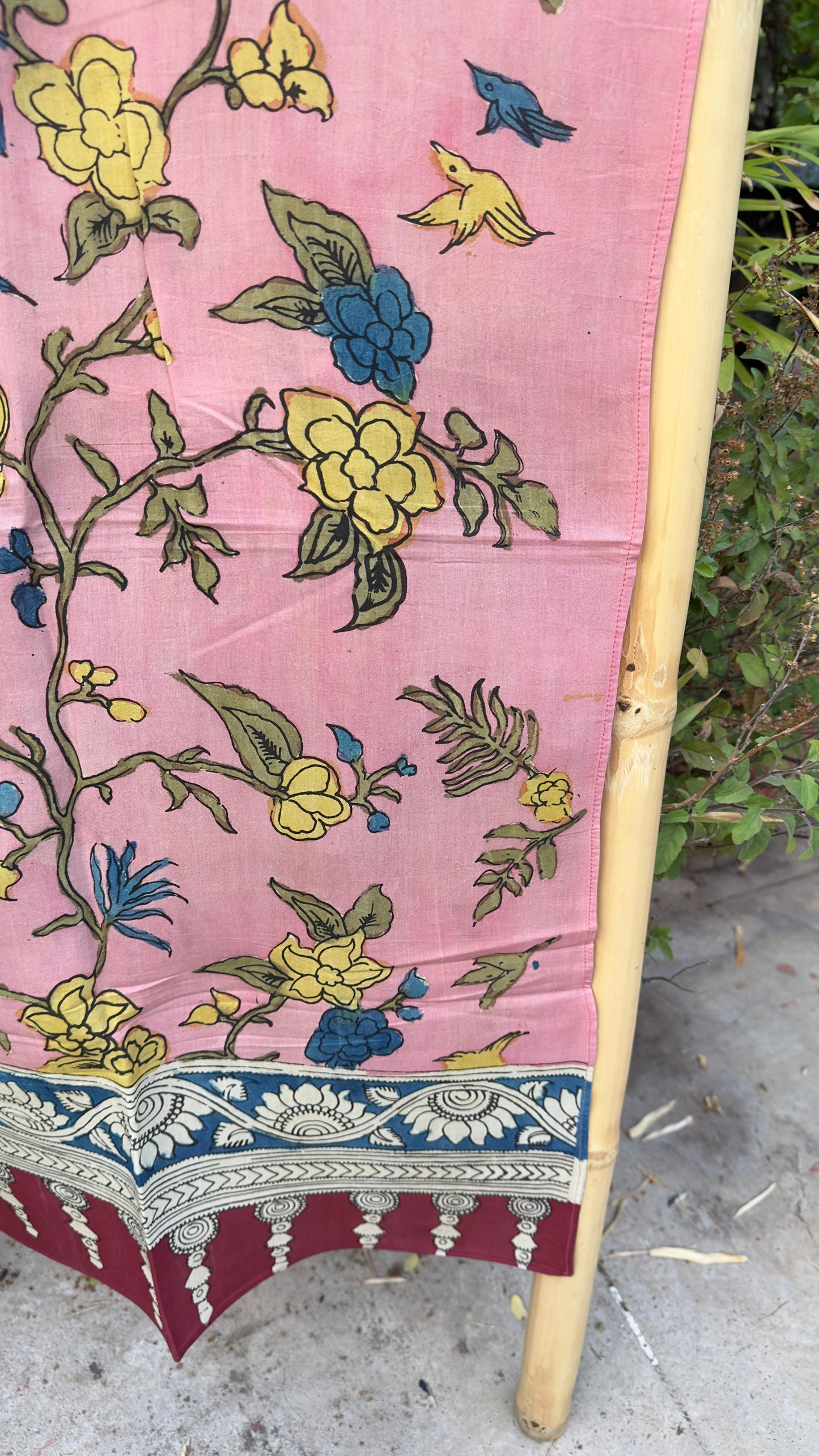 Penkalamkari Silkcotton Stoles