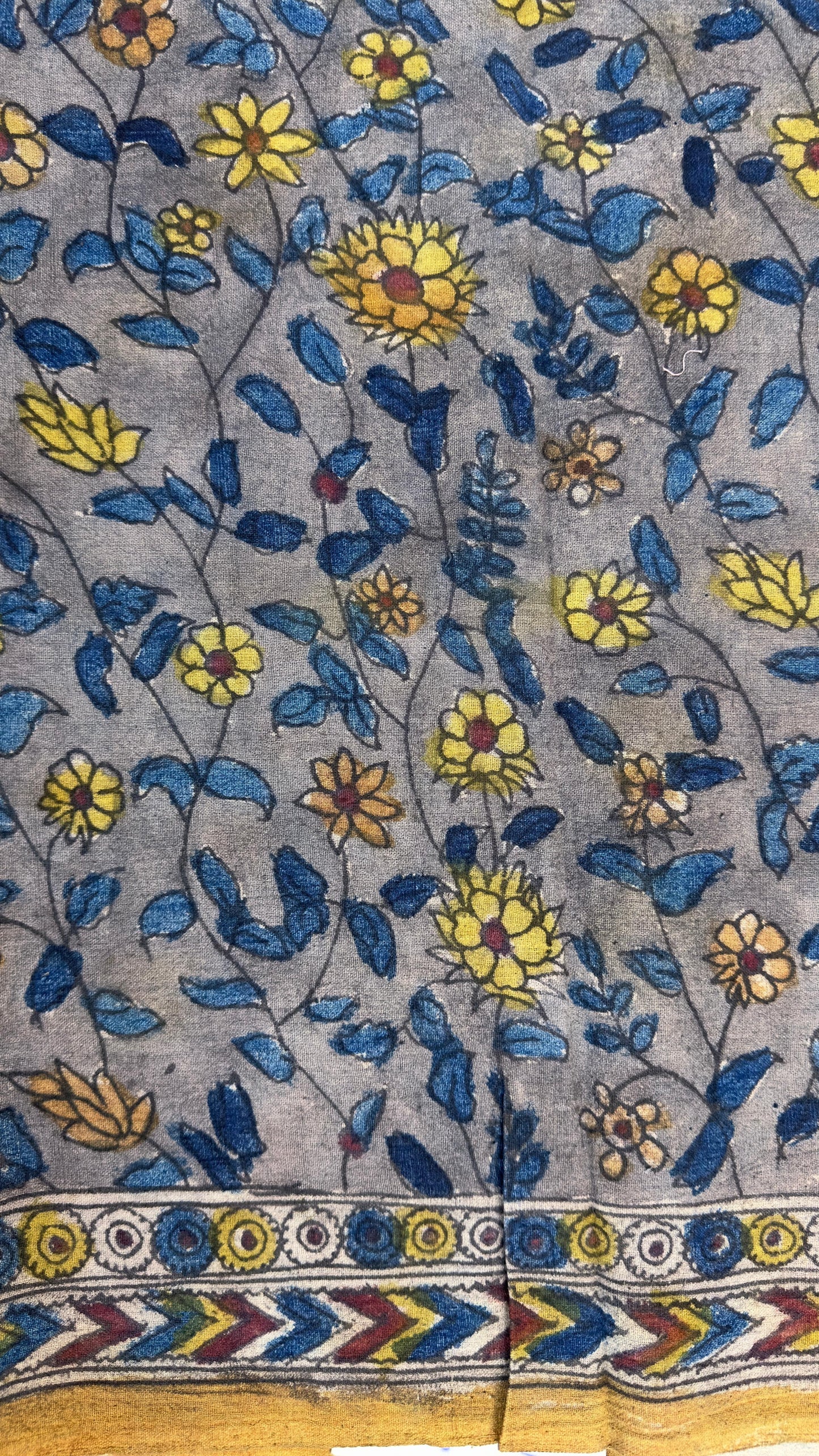 Penkalamkari cotton blouse material