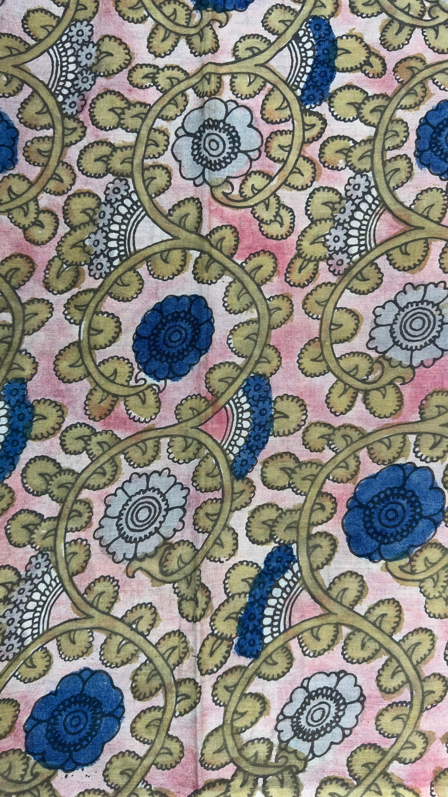 Penkalamkari cotton blouse material