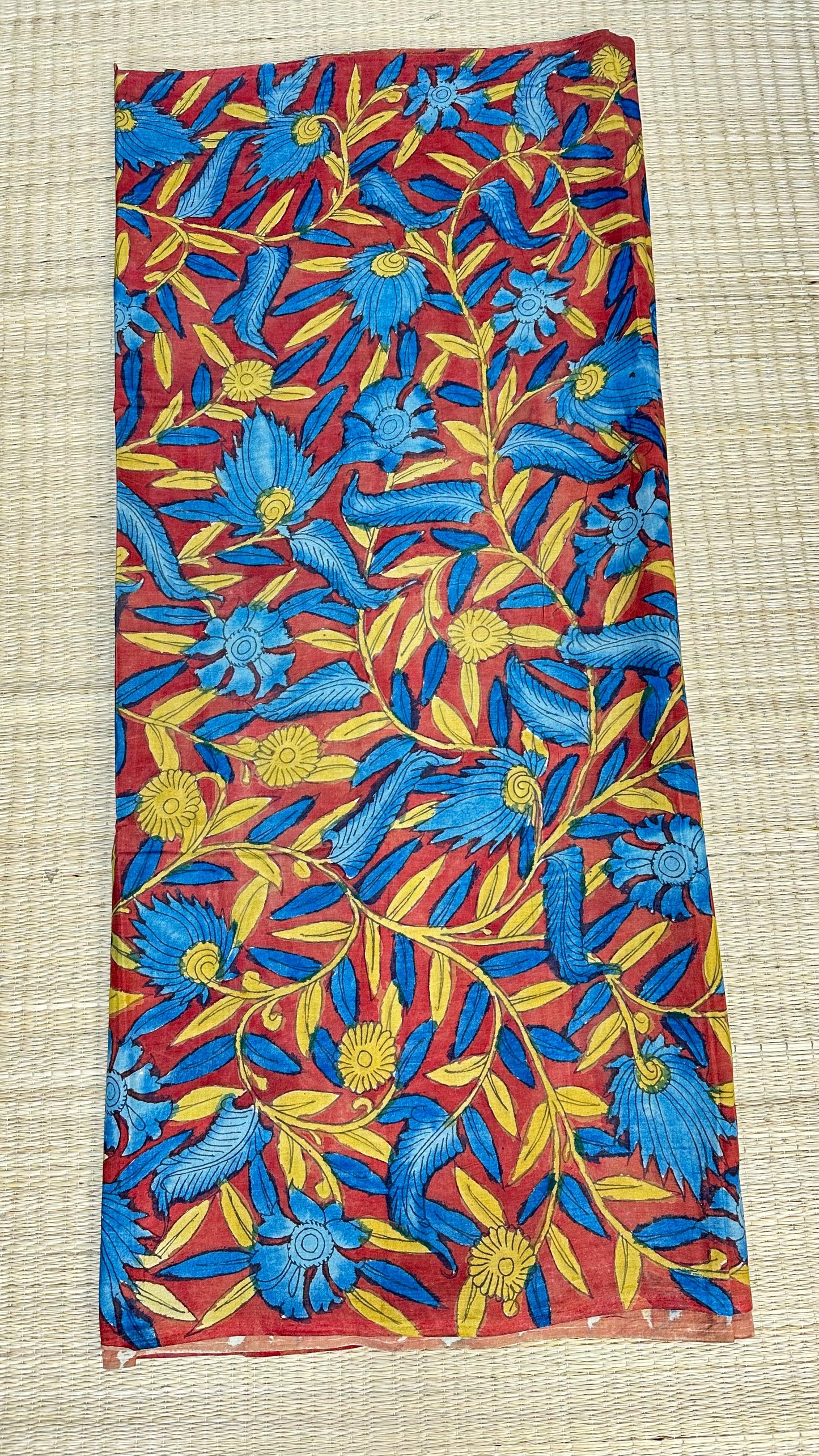 Penkalamkari cotton yardage