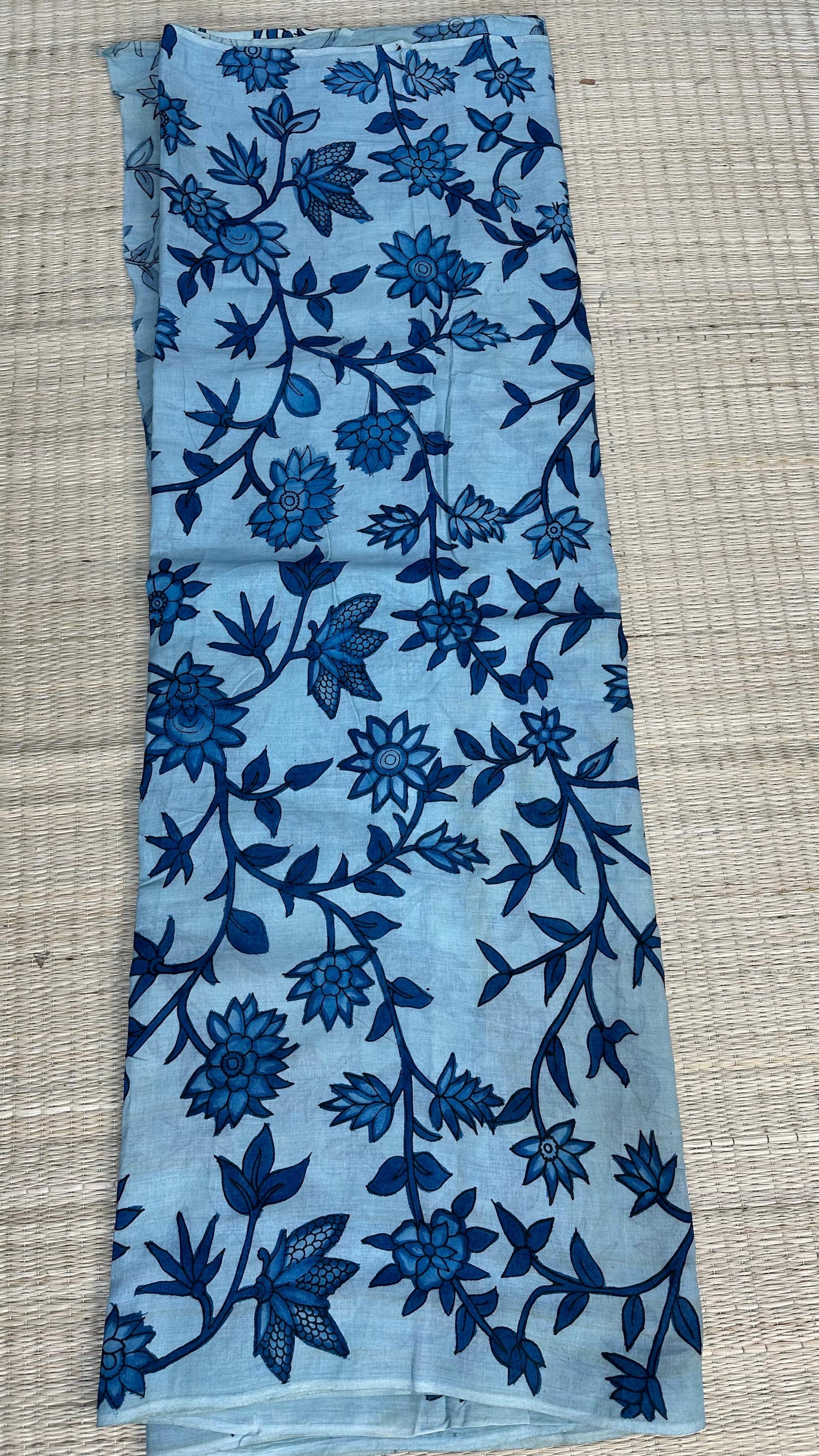 Penkalamkari cotton yardage