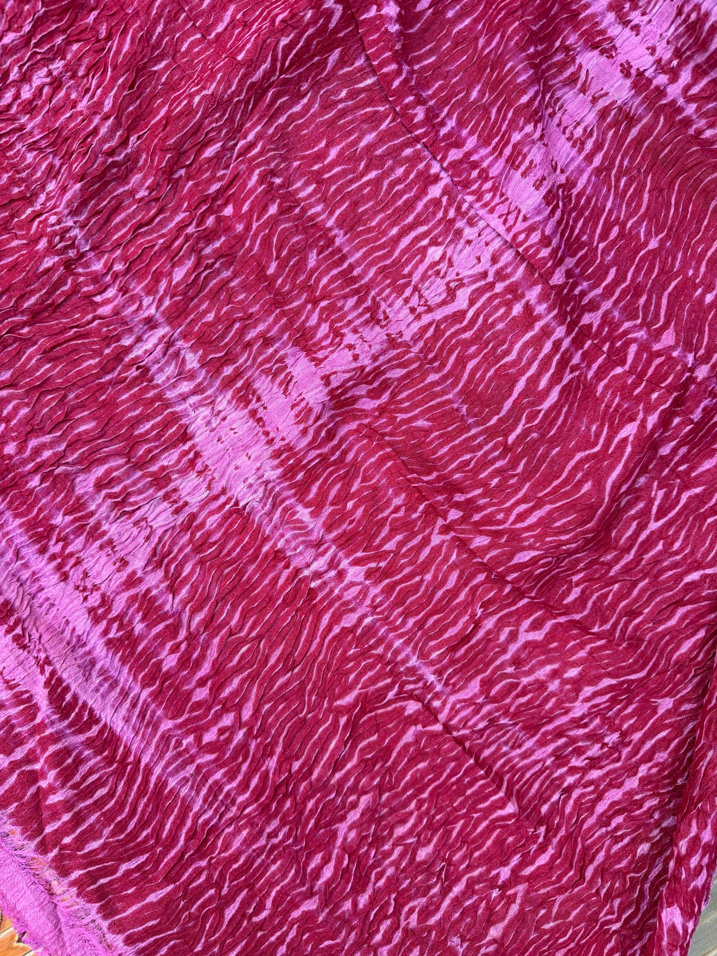 Pure silk tussar georgette benaras sarees