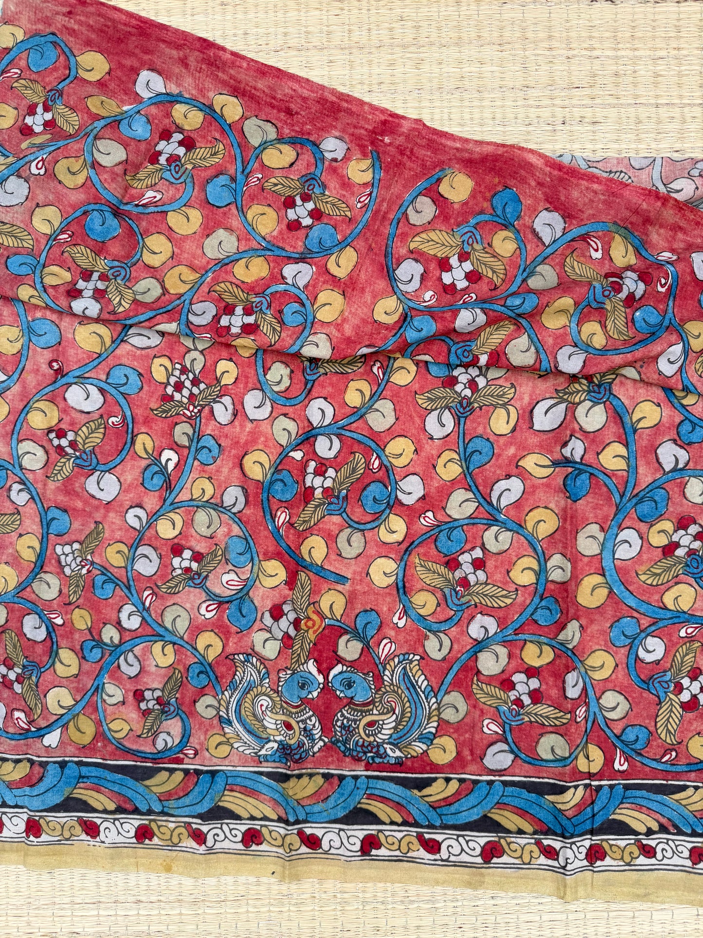 Penkalamkari Pure cotton blouse materials