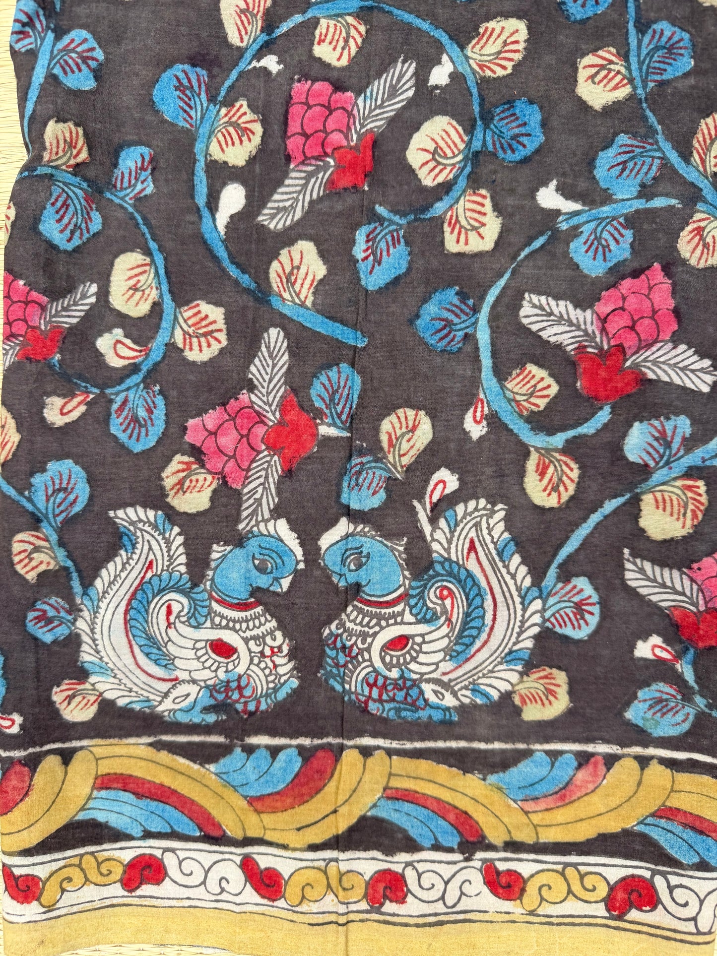 Penkalamkari Pure cotton blouse materials