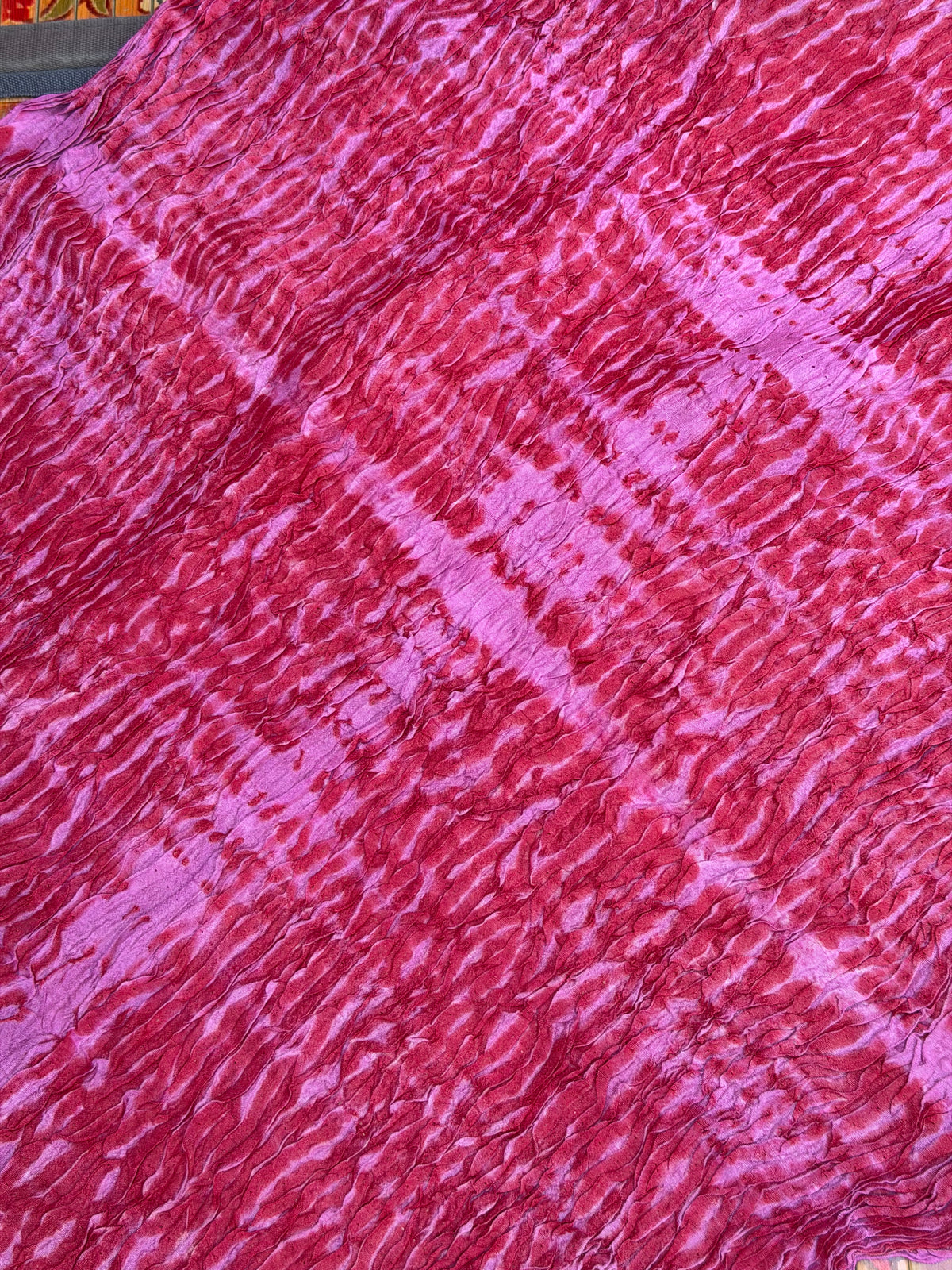 Pure silk Tussar Georgette Benaras Sarees