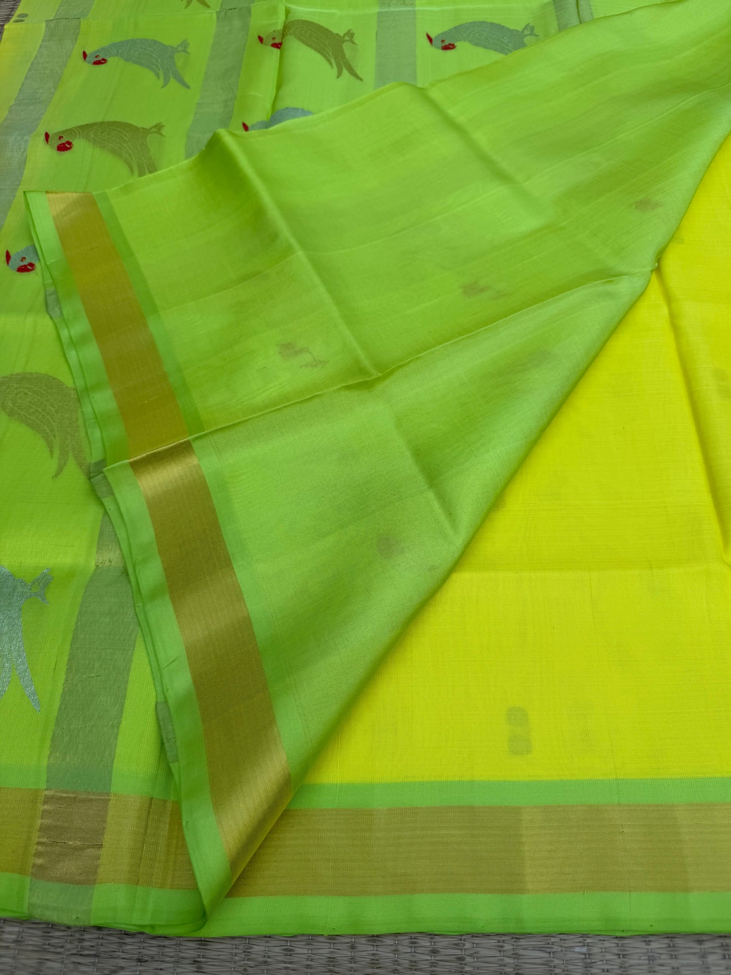 Venkatagiri pure silk jamdani saree