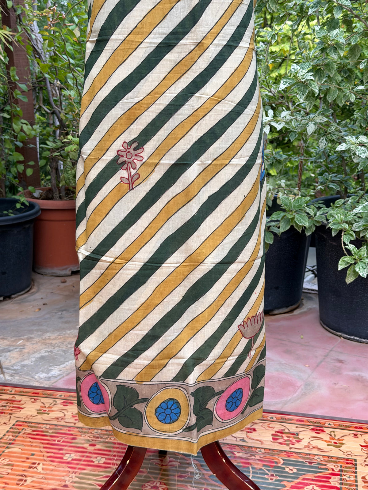 PenKalamkari Kurti Material