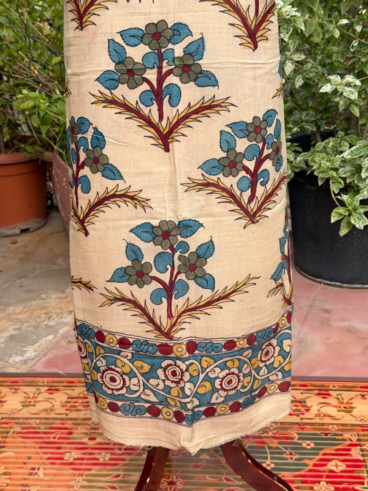PenKalamkari kurti materials