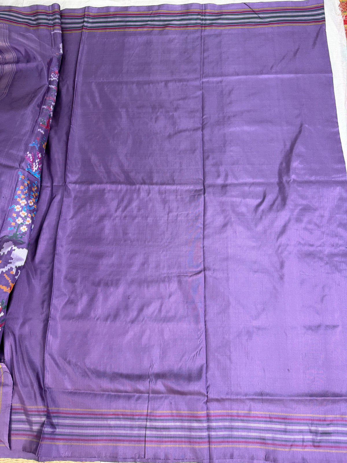 Pure Silk Ikkat saree