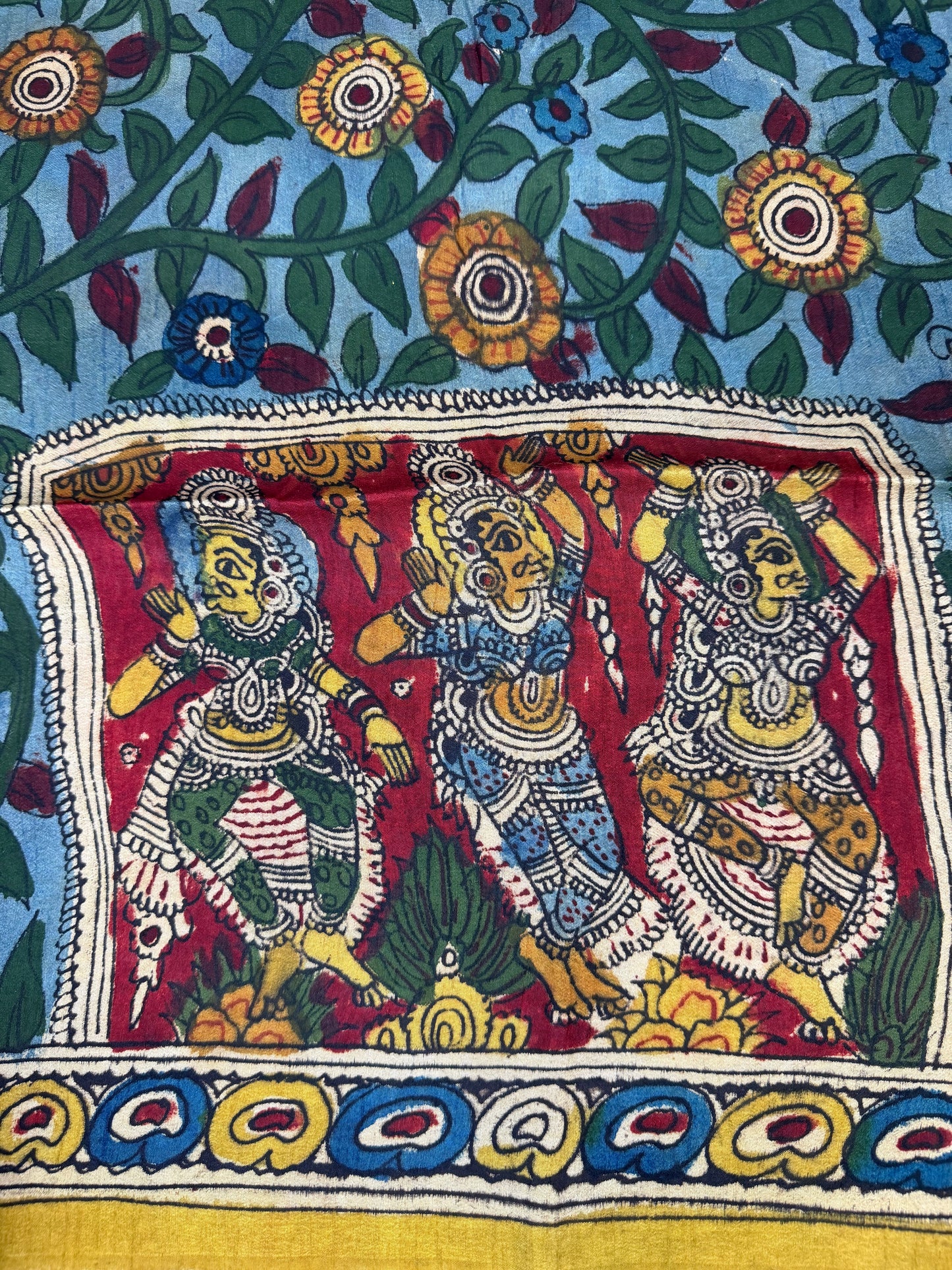 Raw silk blouse material
