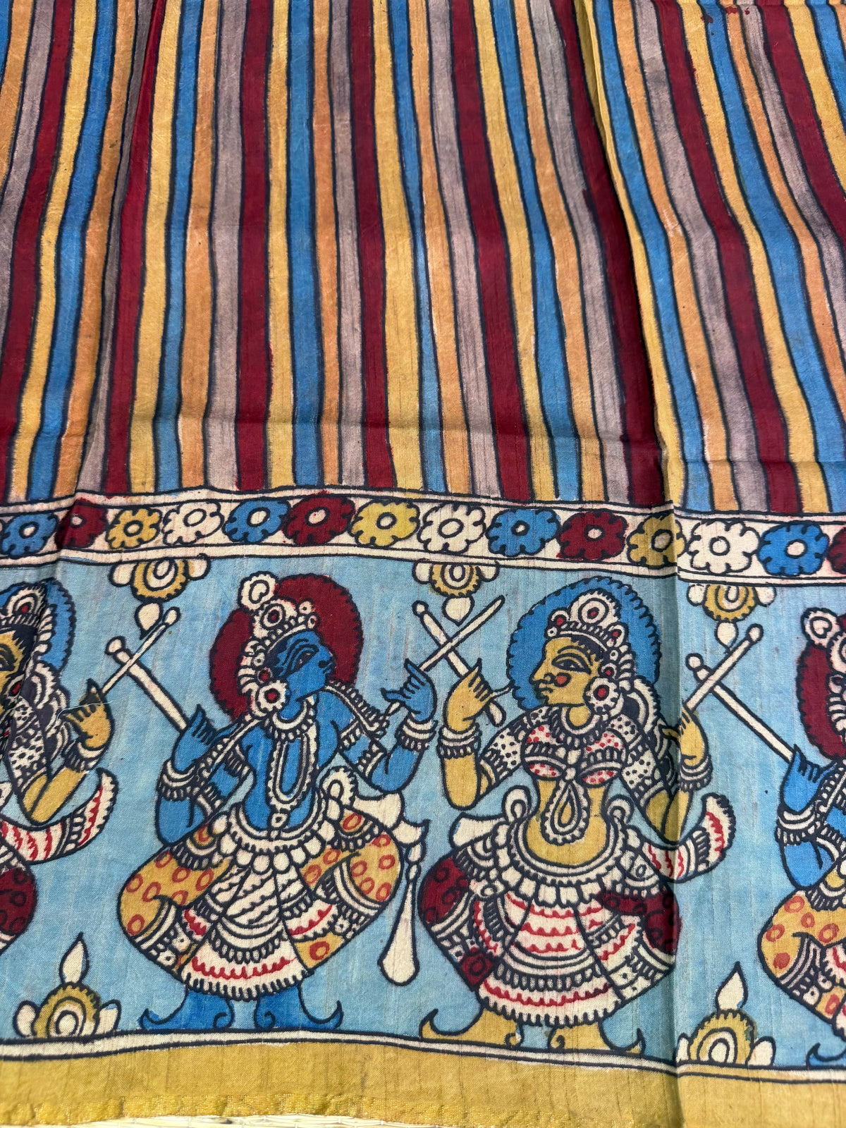 Raw silk blouse material
