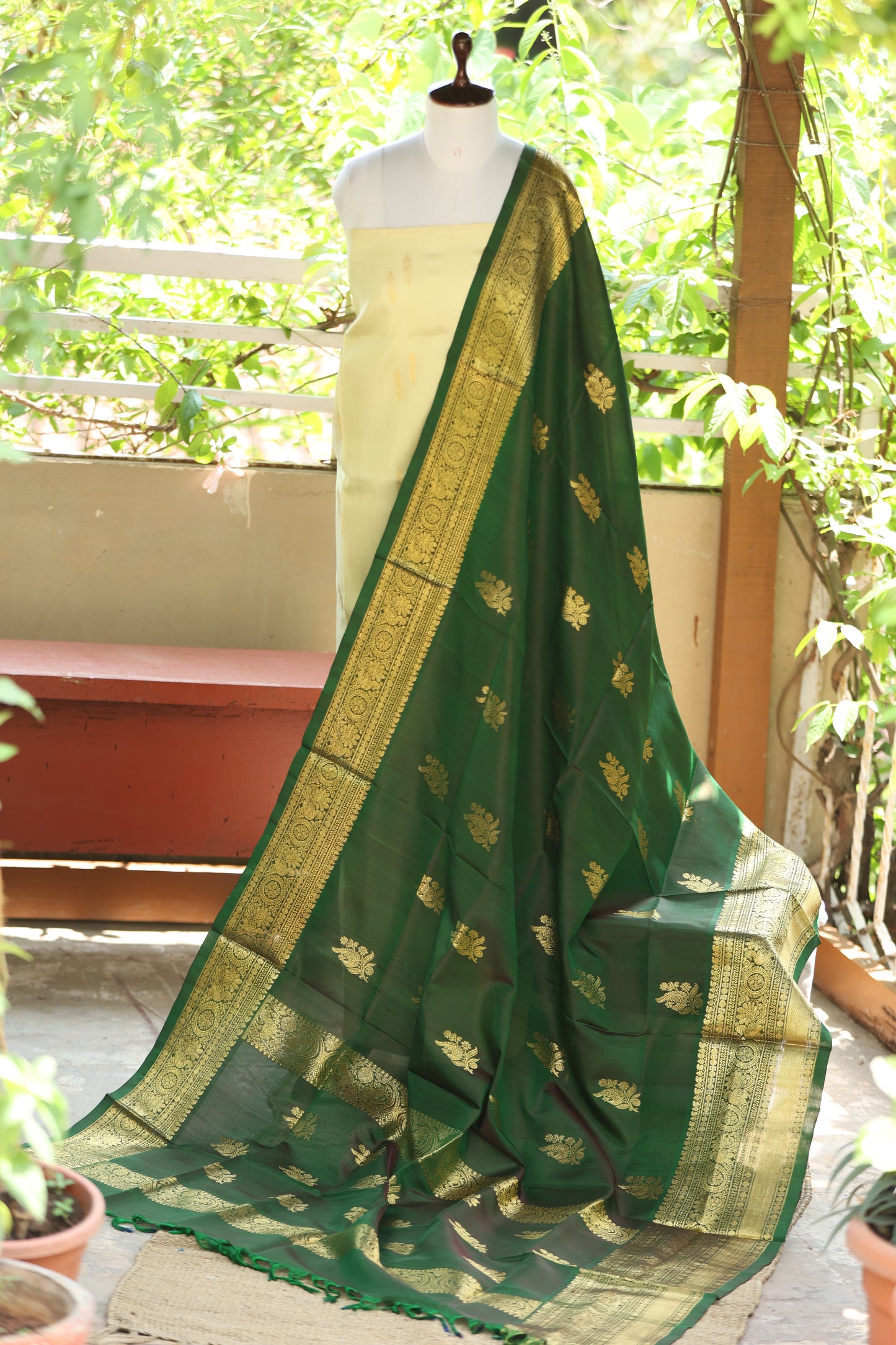 Venkatagiri pure silk dupatta