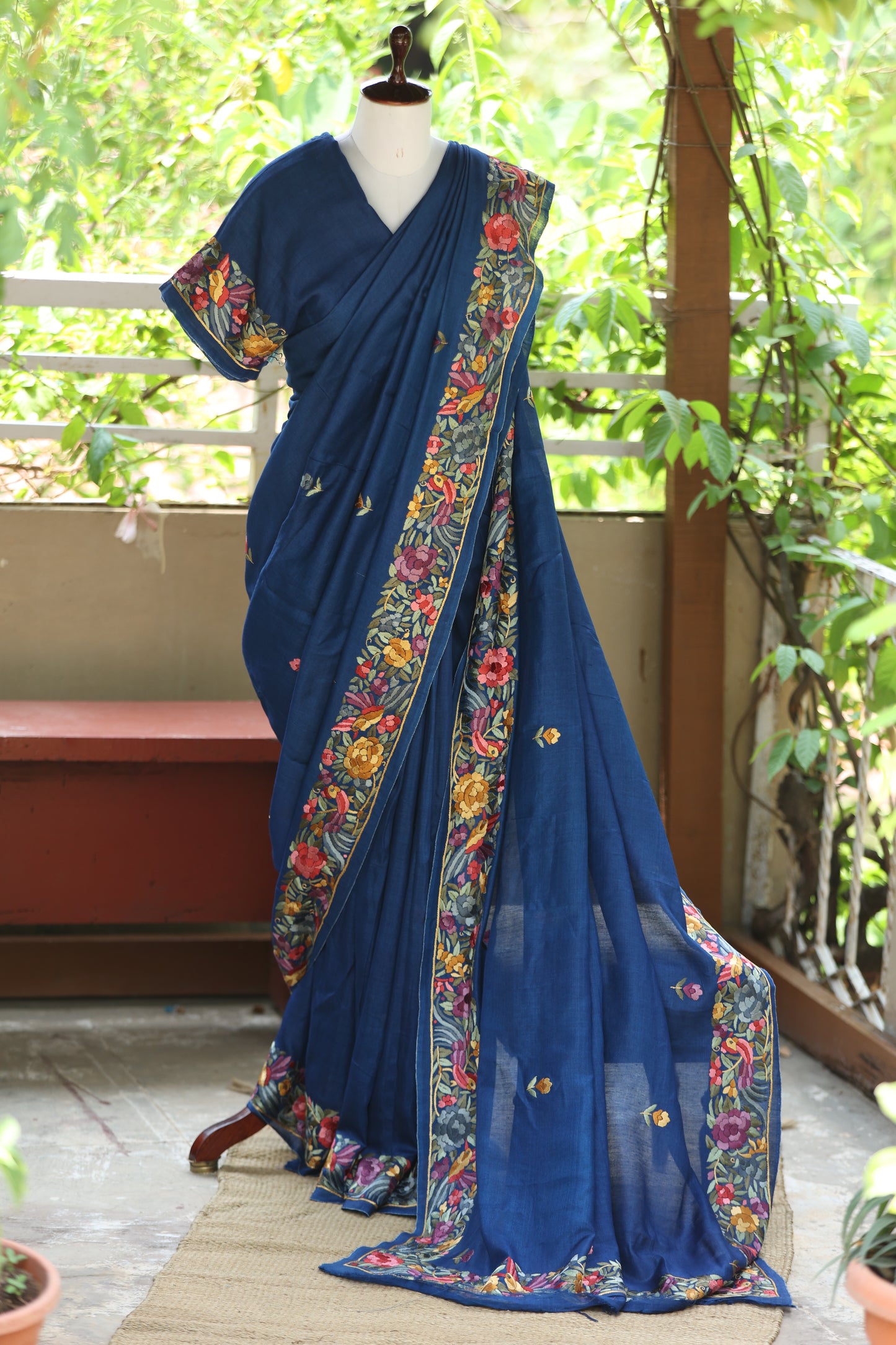 Penkalamkari Silkcotton Sarees