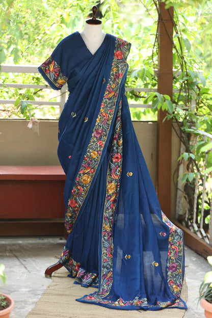 Penkalamkari Silkcotton Sarees