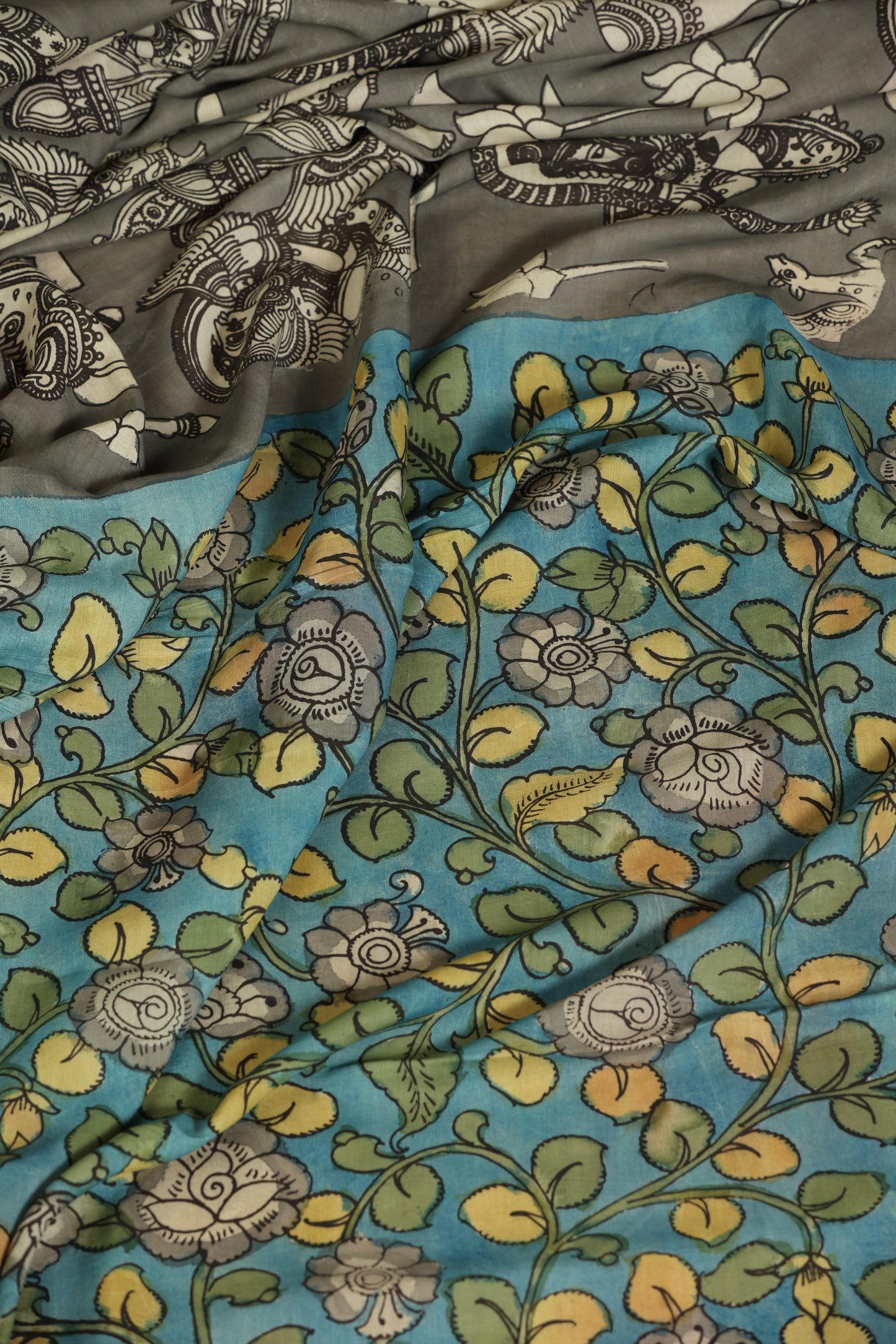 Silkcotton Penkalamkari sarees