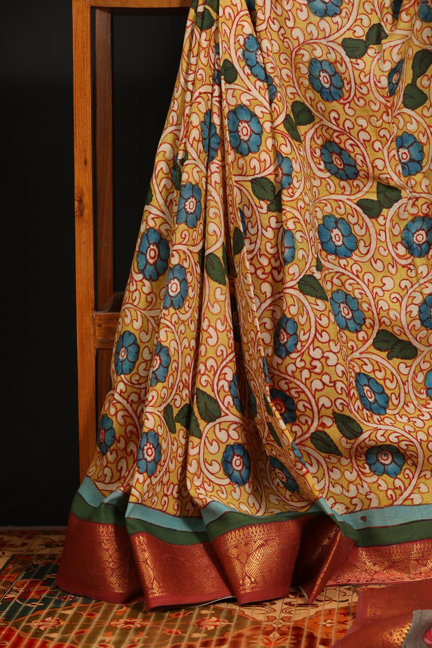 Silkcotton Penkalamkari sarees