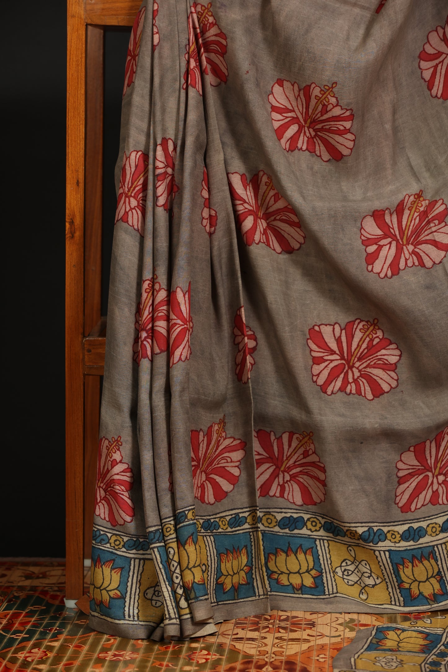 Silkcotton Penkalamkari sarees