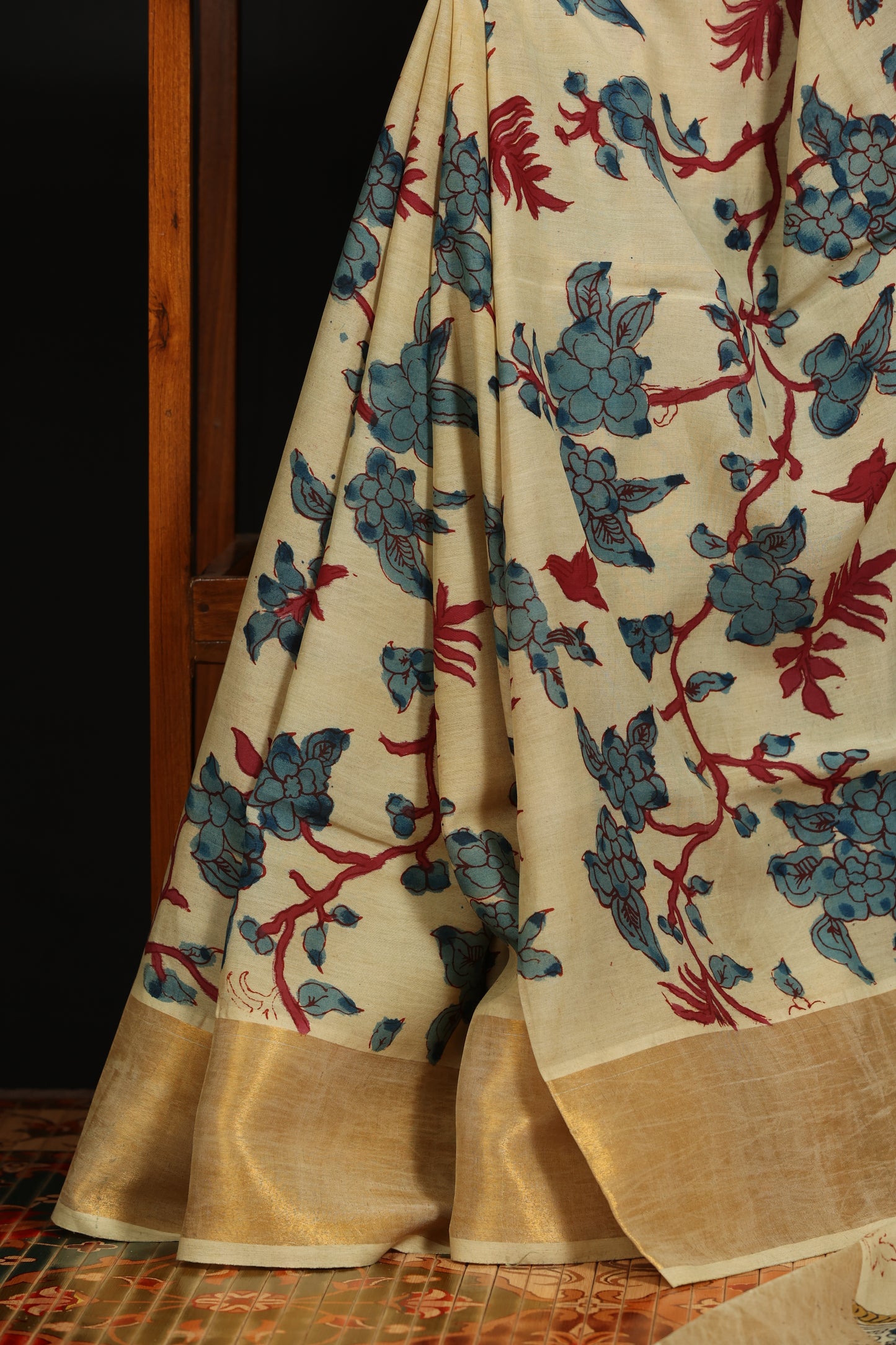 Silkcotton Penkalamkari sarees