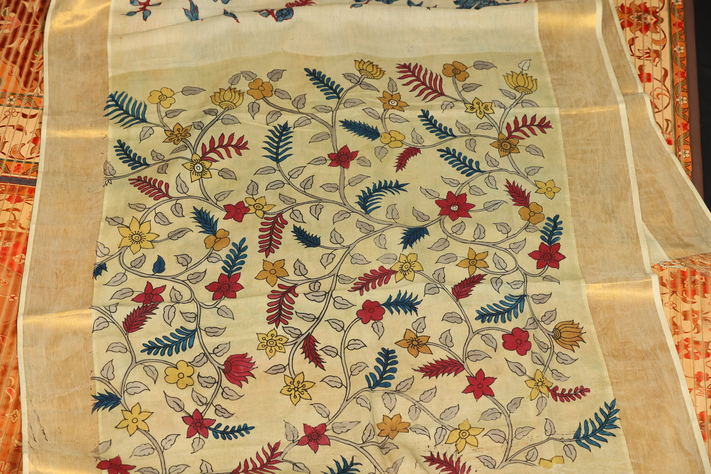 Silkcotton Penkalamkari sarees