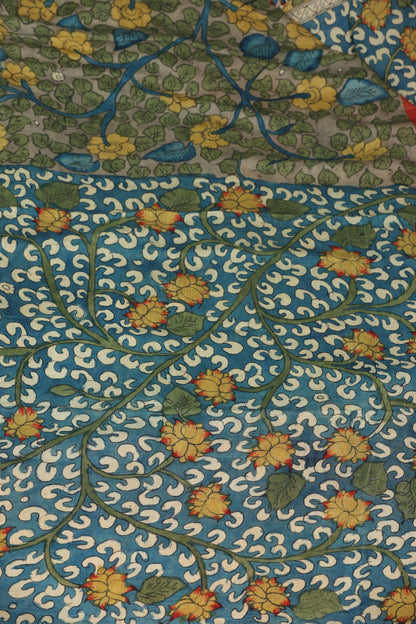 Silkcotton Penkalamkari sarees