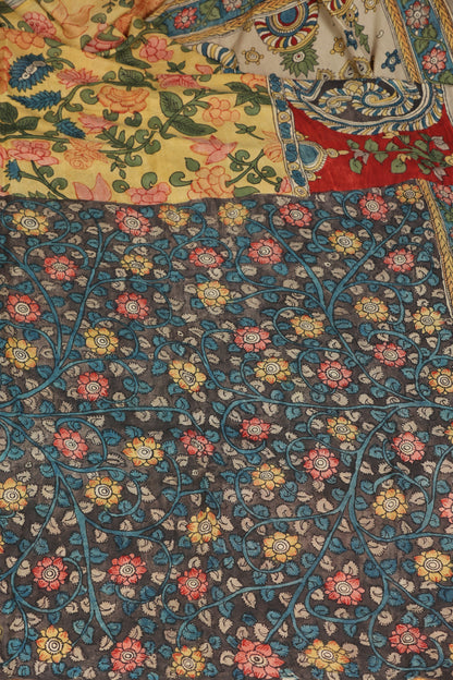 Silkcotton Penkalamkari sarees