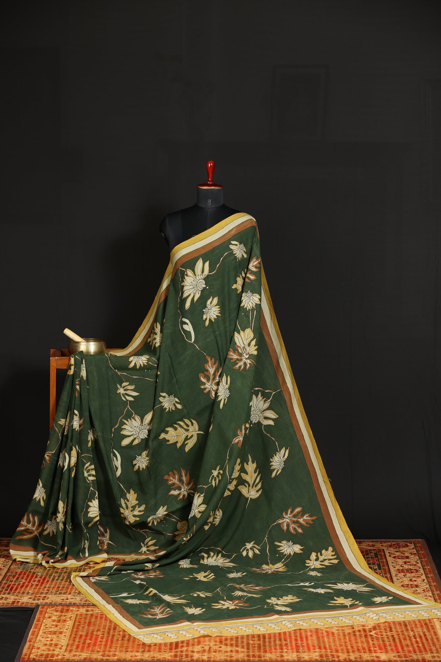 Silkcotton Penkalamkari sarees