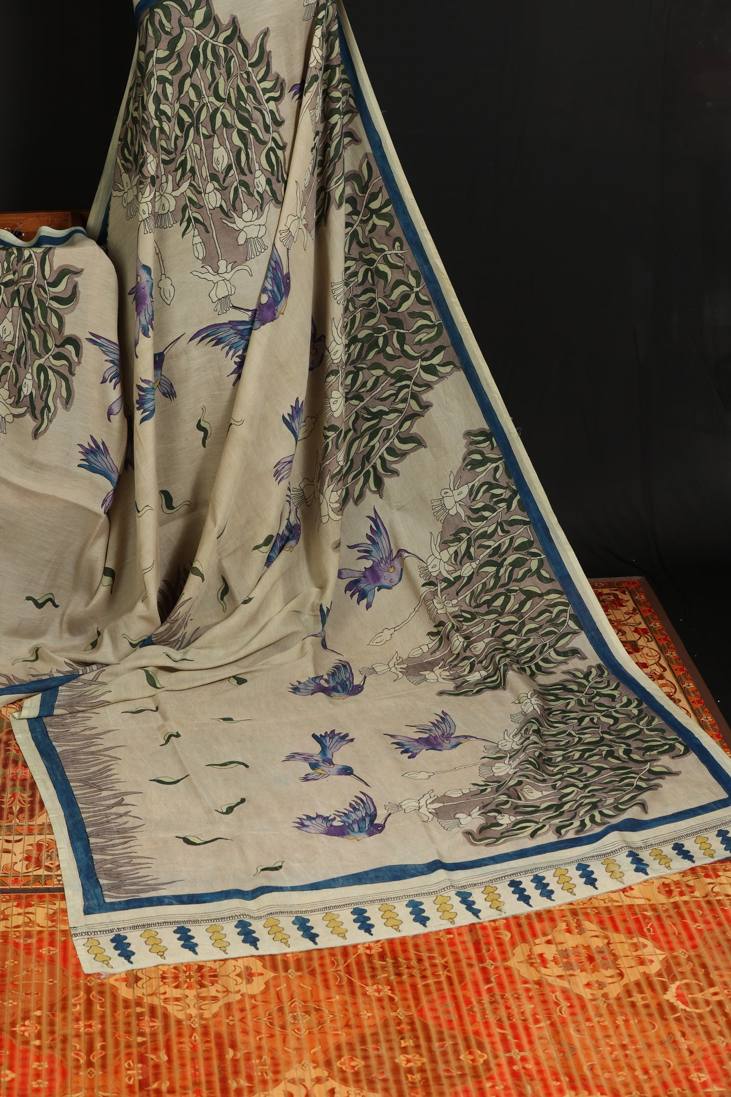 Silkcotton Penkalamkari sarees