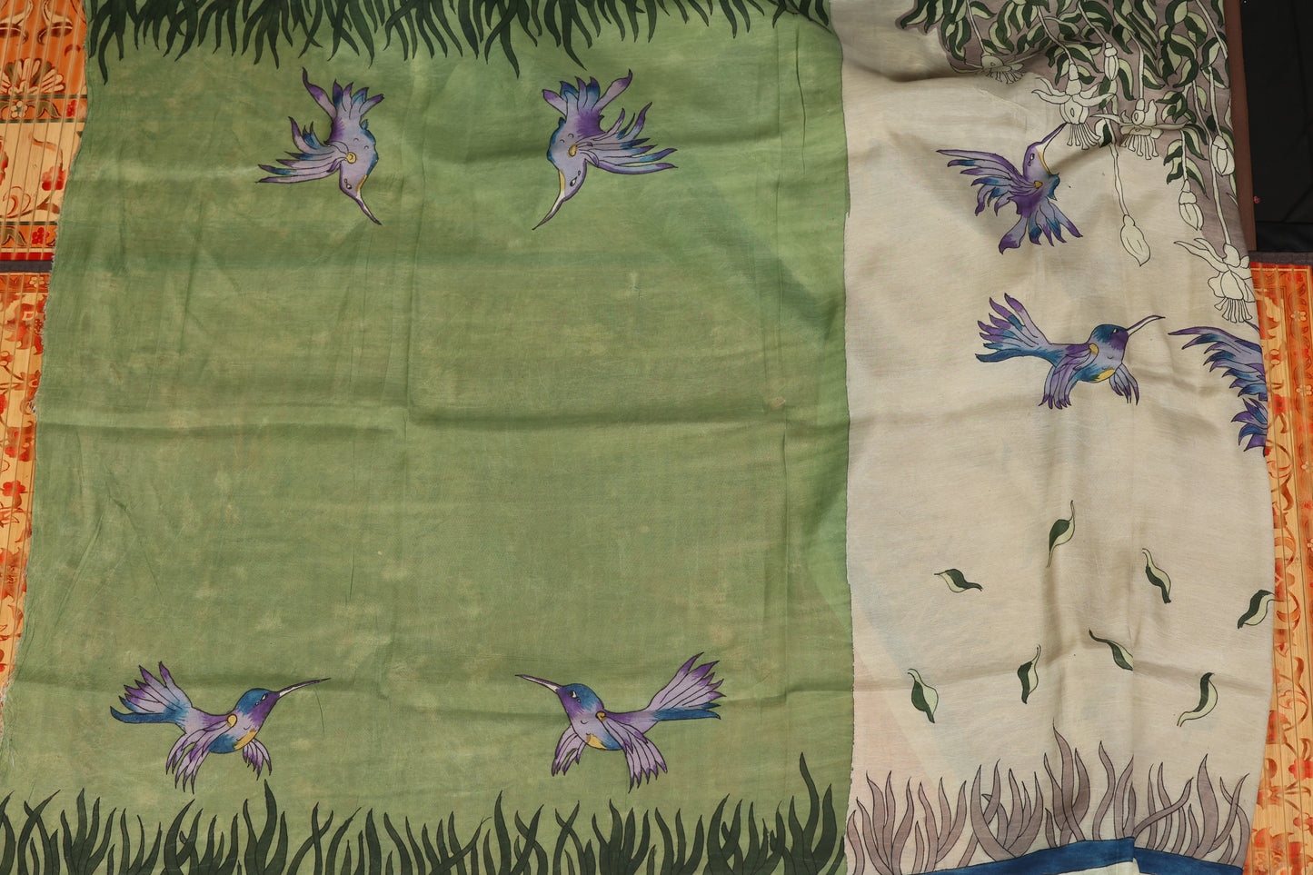 Silkcotton Penkalamkari sarees