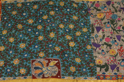 Silkcotton Penkalamkari sarees