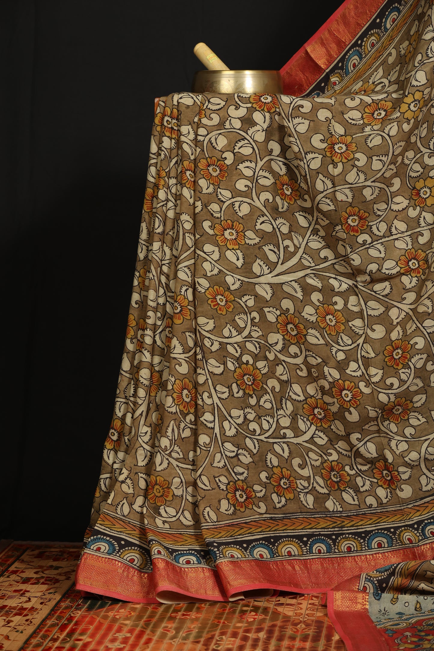 Silkcotton Penkalamkari sarees