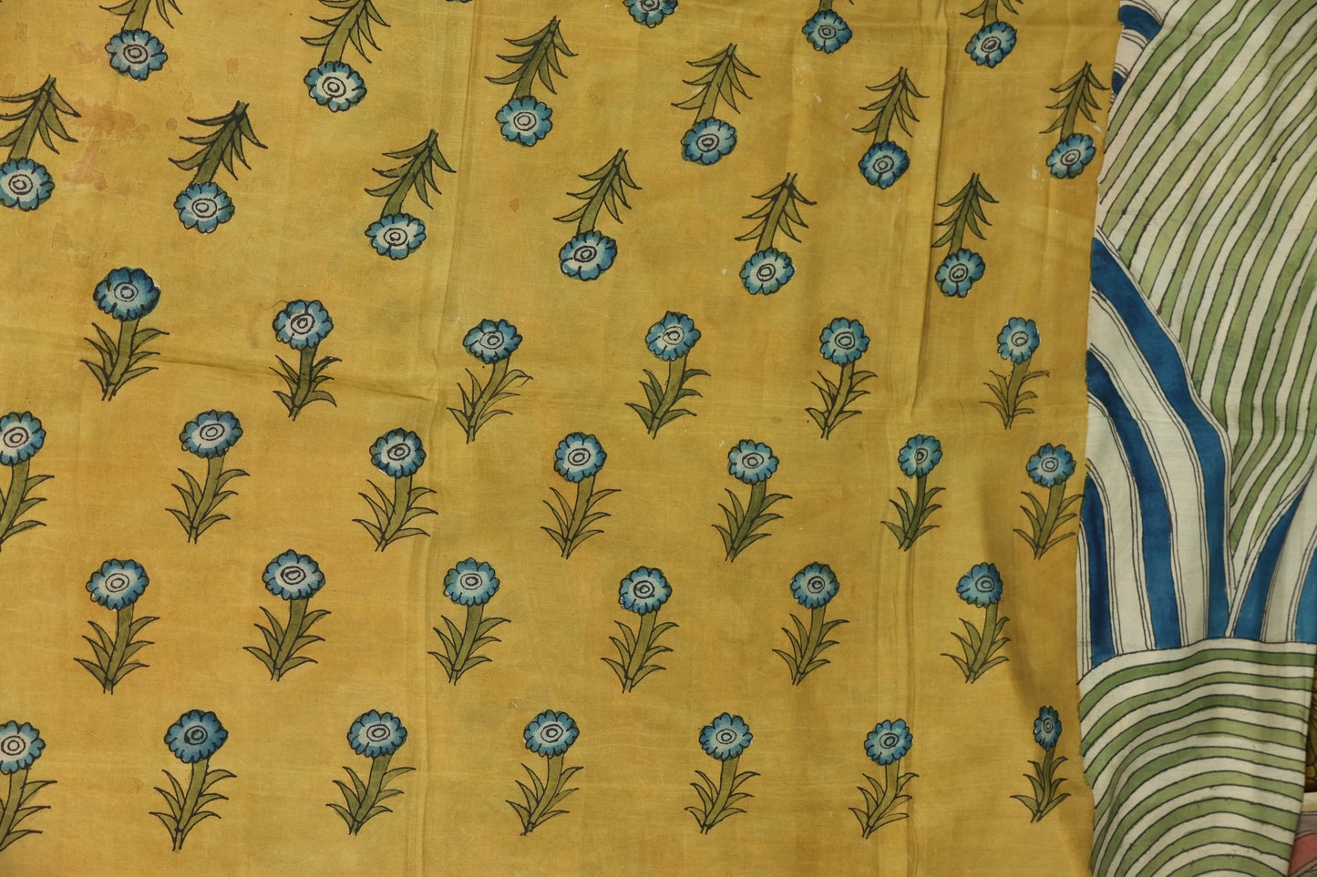Contemporary Silkcotton Penkalamkari sarees