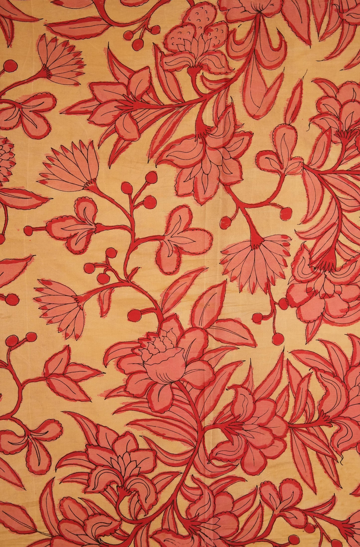 Penkalamkari modalsilk yardage