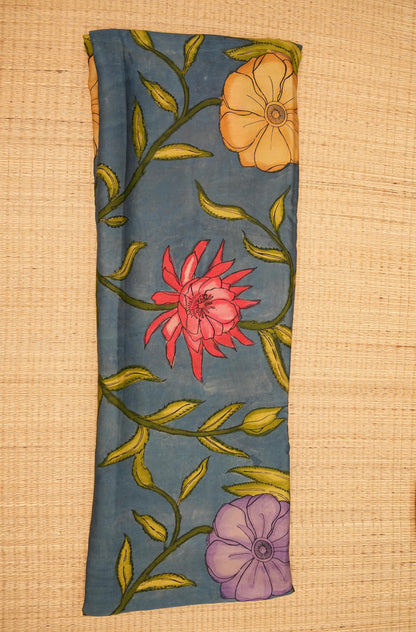 Penkalamkari modalsilk yardage