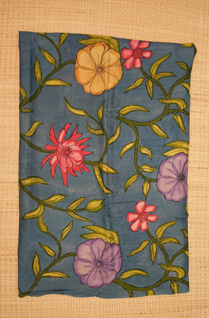 Penkalamkari modalsilk yardage