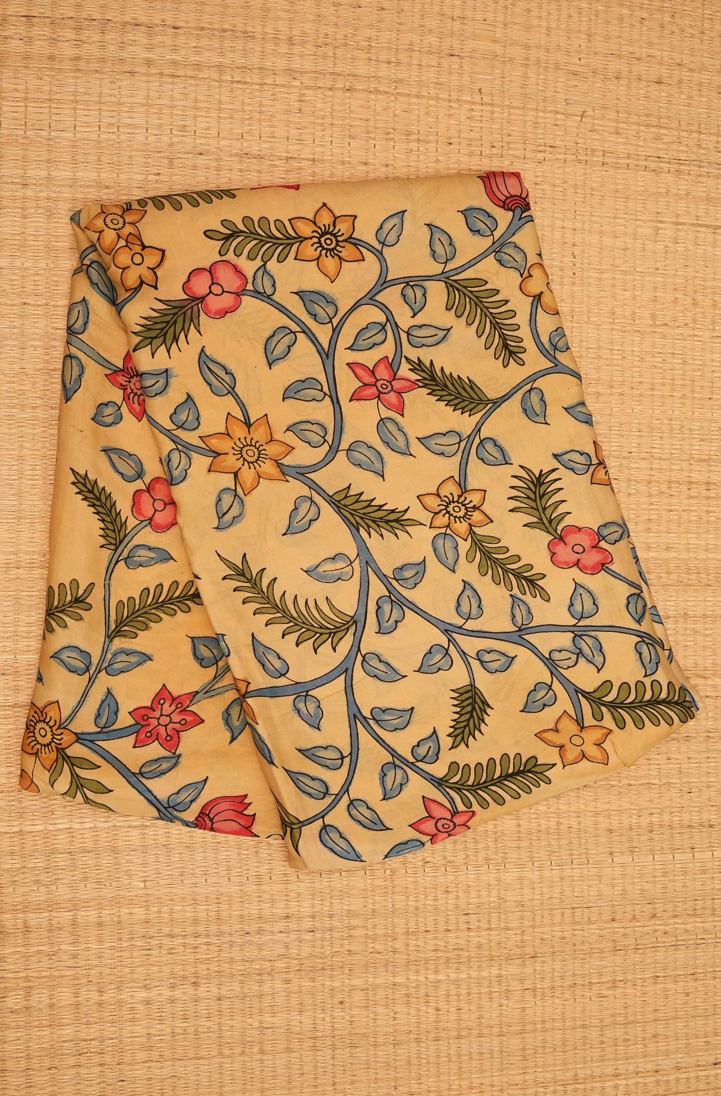 Penkalamkari modalsilk yardage