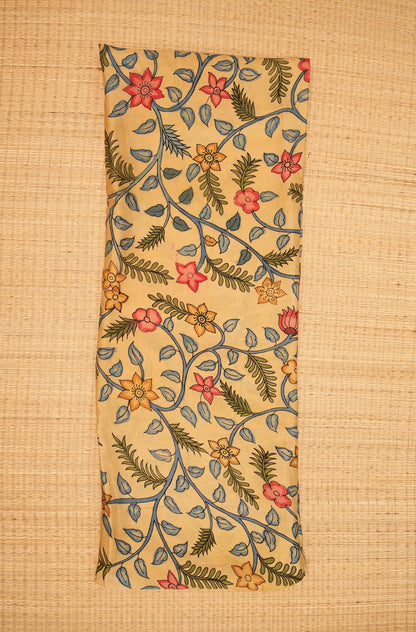 Penkalamkari modalsilk yardage