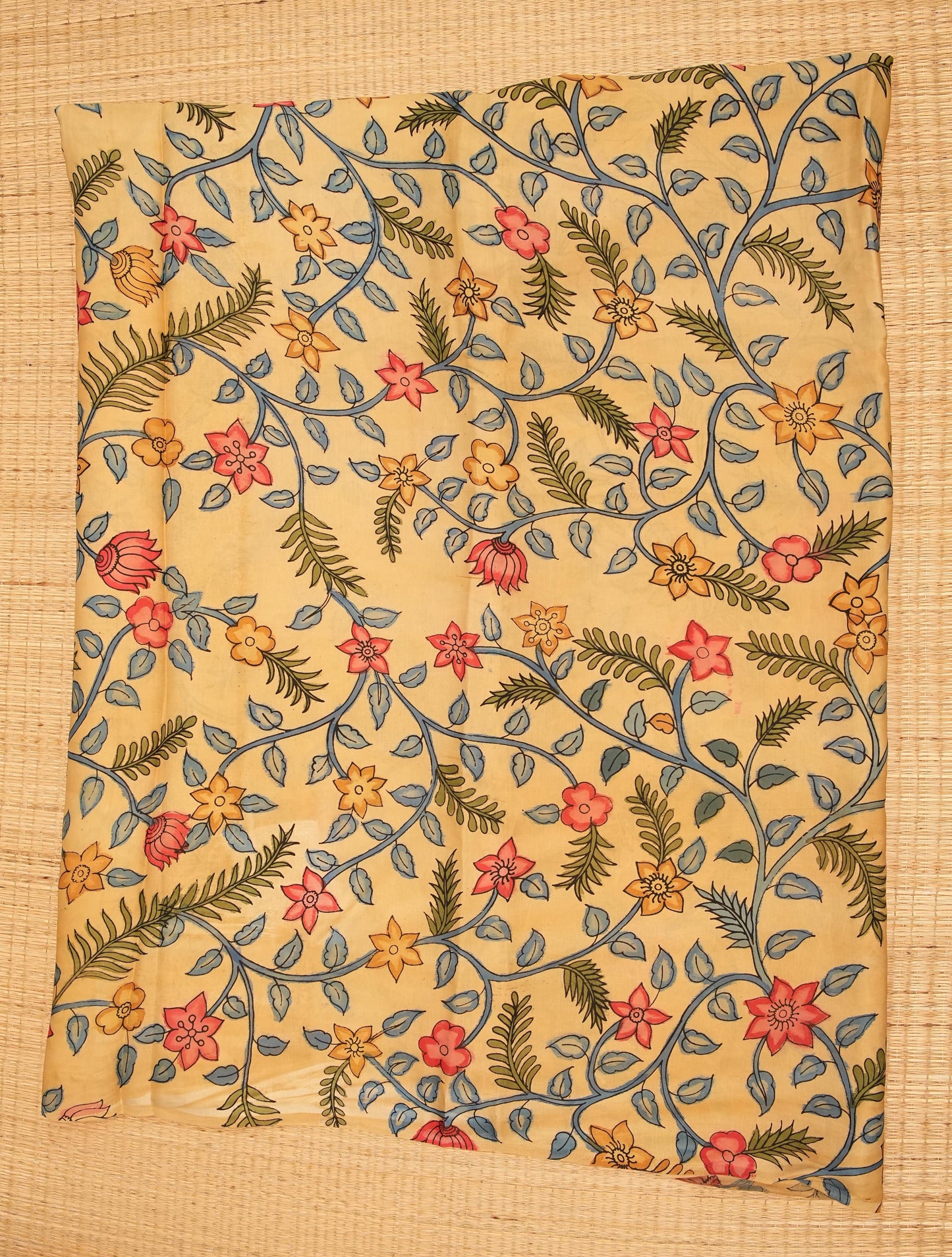 Penkalamkari modalsilk yardage