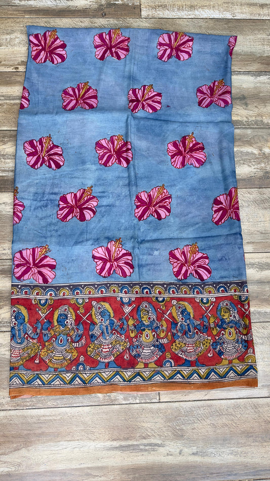 Kalamkari silkcotton material / yardage