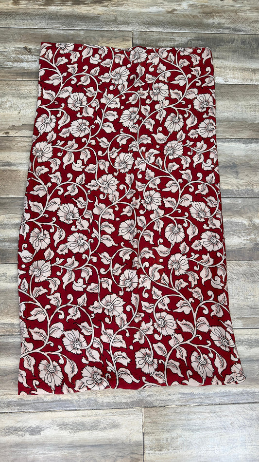 Kalamkari silkcotton material / yardage