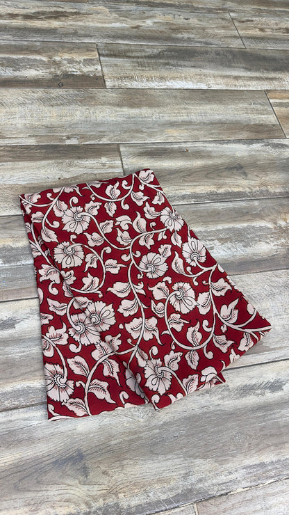 Kalamkari silkcotton material / yardage