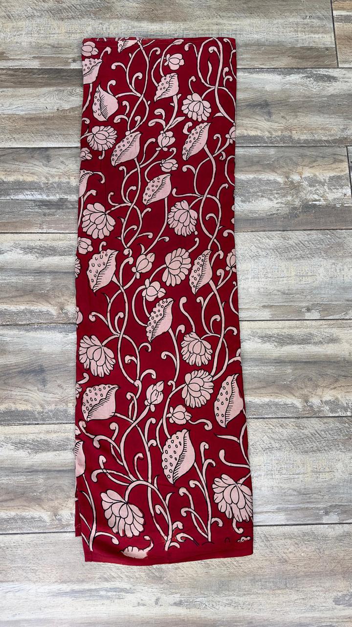 Kalamkari silkcotton material