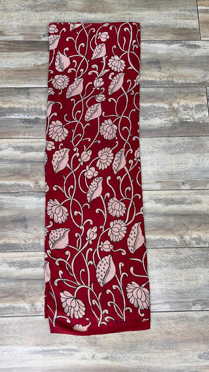 Kalamkari silkcotton material