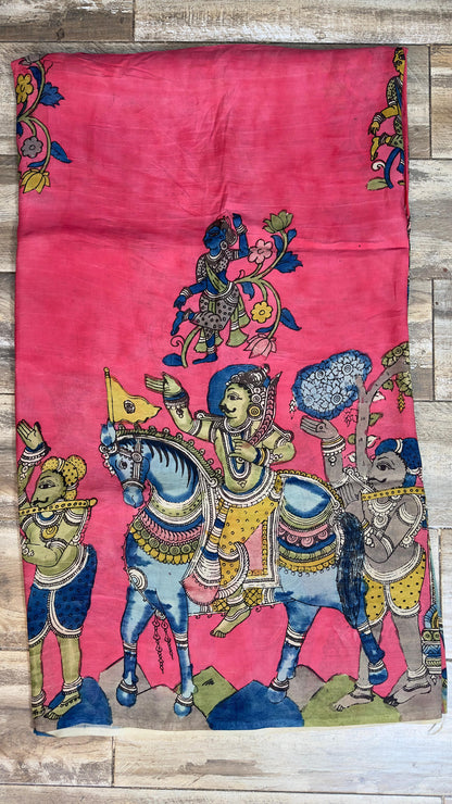 Kalamkari silkcotton material