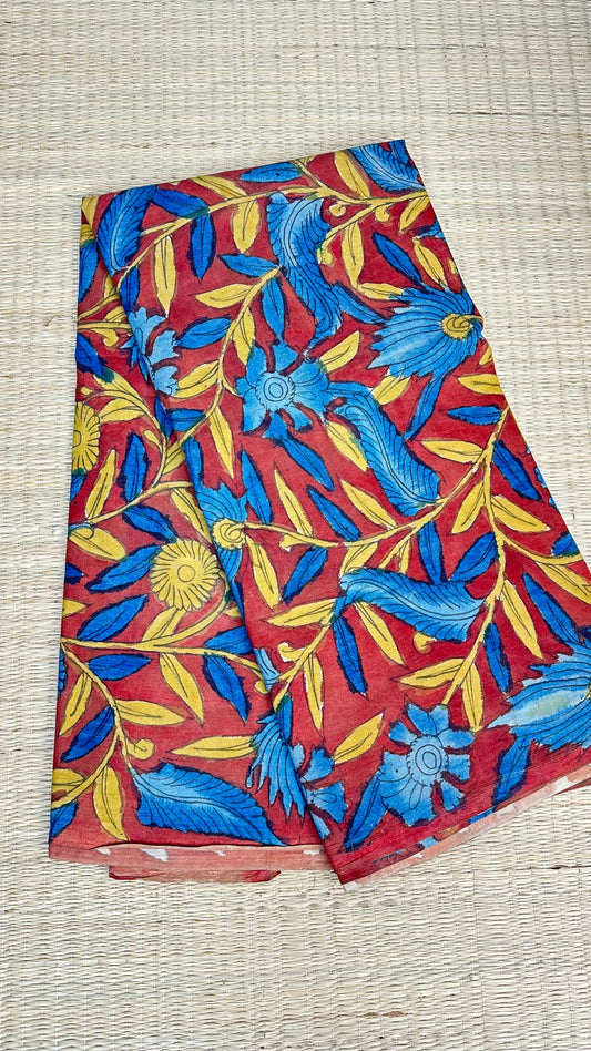 Penkalamkari cotton yardage