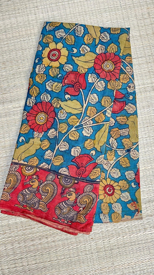 Penkalamkari cotton yardage