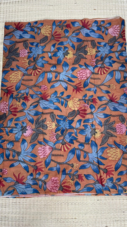Penkalamkari cotton yardage